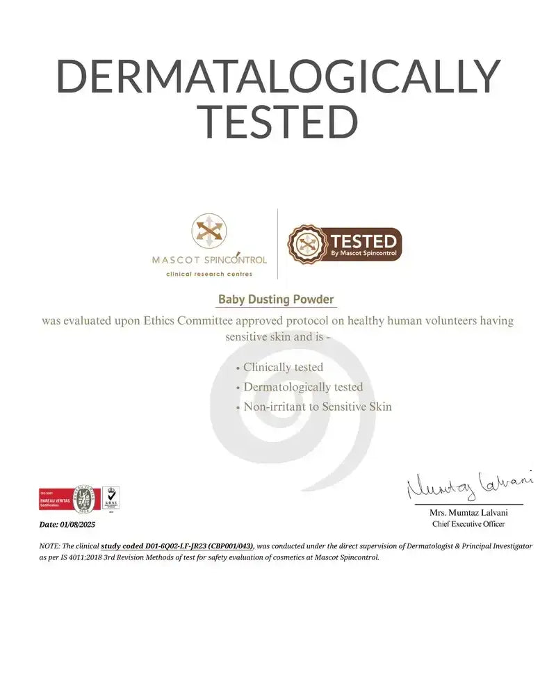 Dermatologically tested stretch marks cream