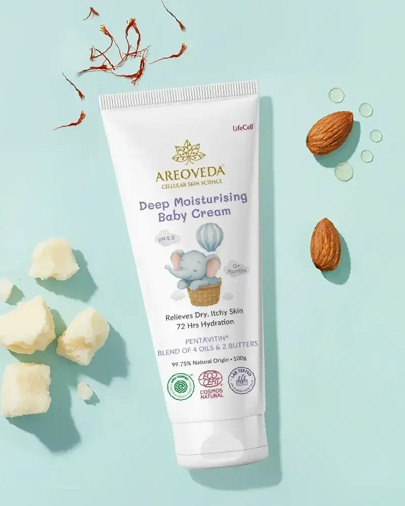 AreoVeda Deep Moisturising Baby Cream tube