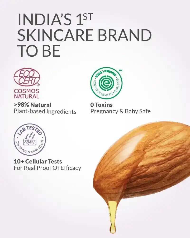 ECO CERT, LAB TESTED, DERMATOLOGICALLY TESTED, EWG VERIFIED Certifications for baby cream