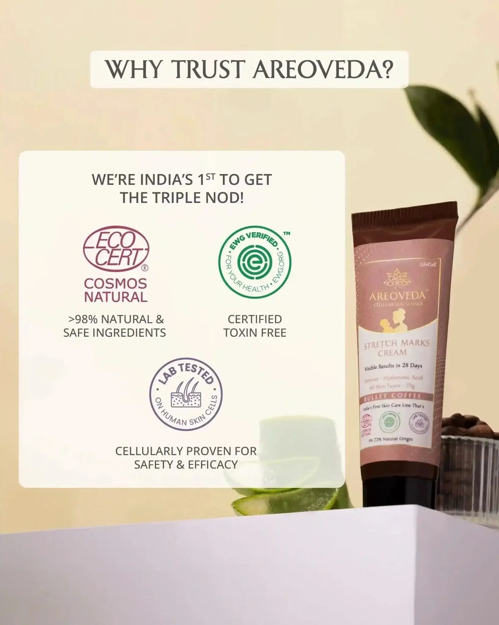 Why Trust AreoVeda Stretch Mark Cream