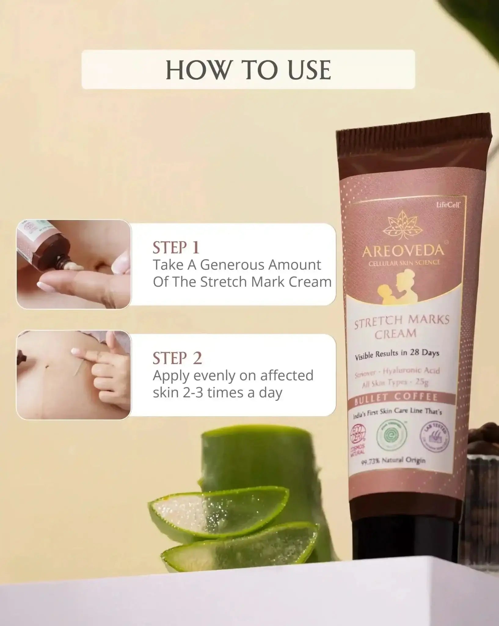 How to use Stretch Mark Cream