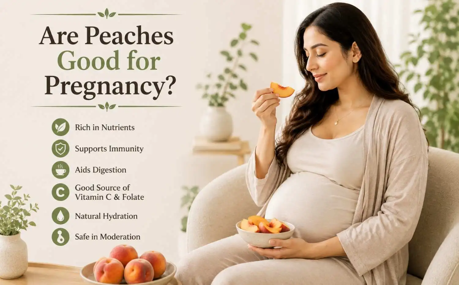Are Peaches Good for Pregnancy?