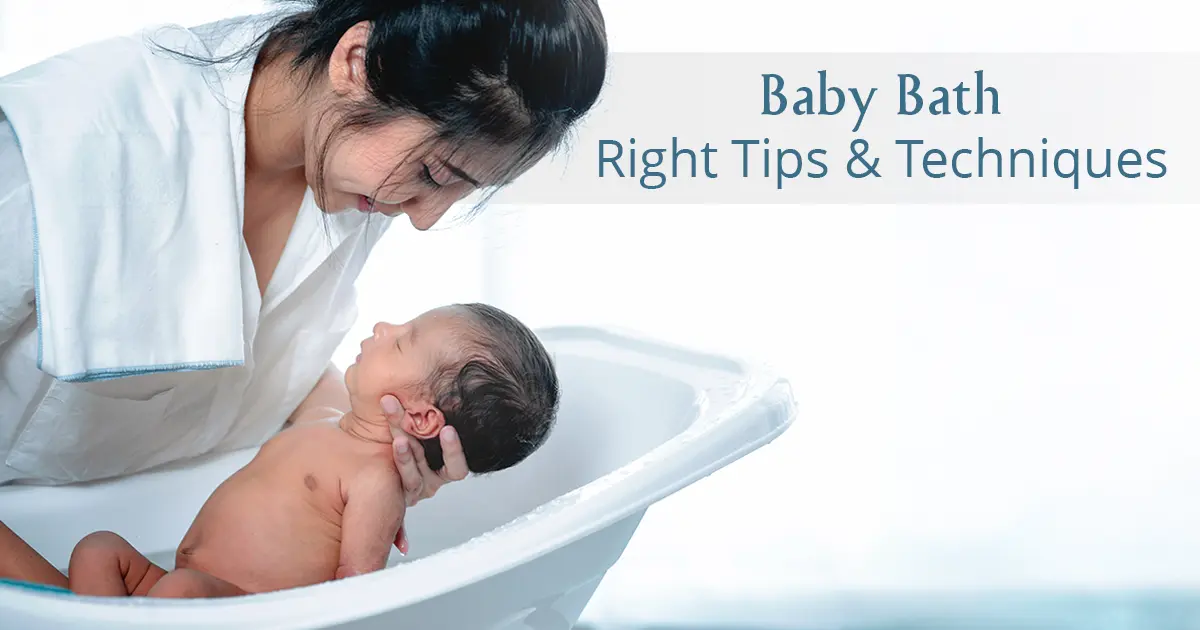 Baby Bath: A Guide For First-Time Parents