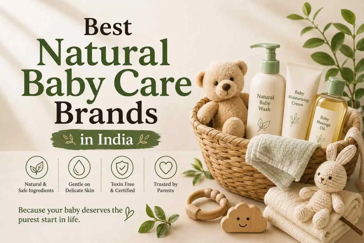 Natural Baby Care Brands in India