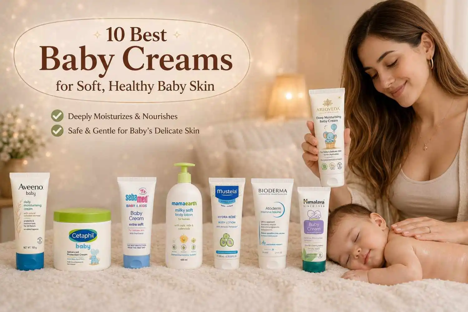 10 Best Baby Creams for Soft, Healthy Baby Skin