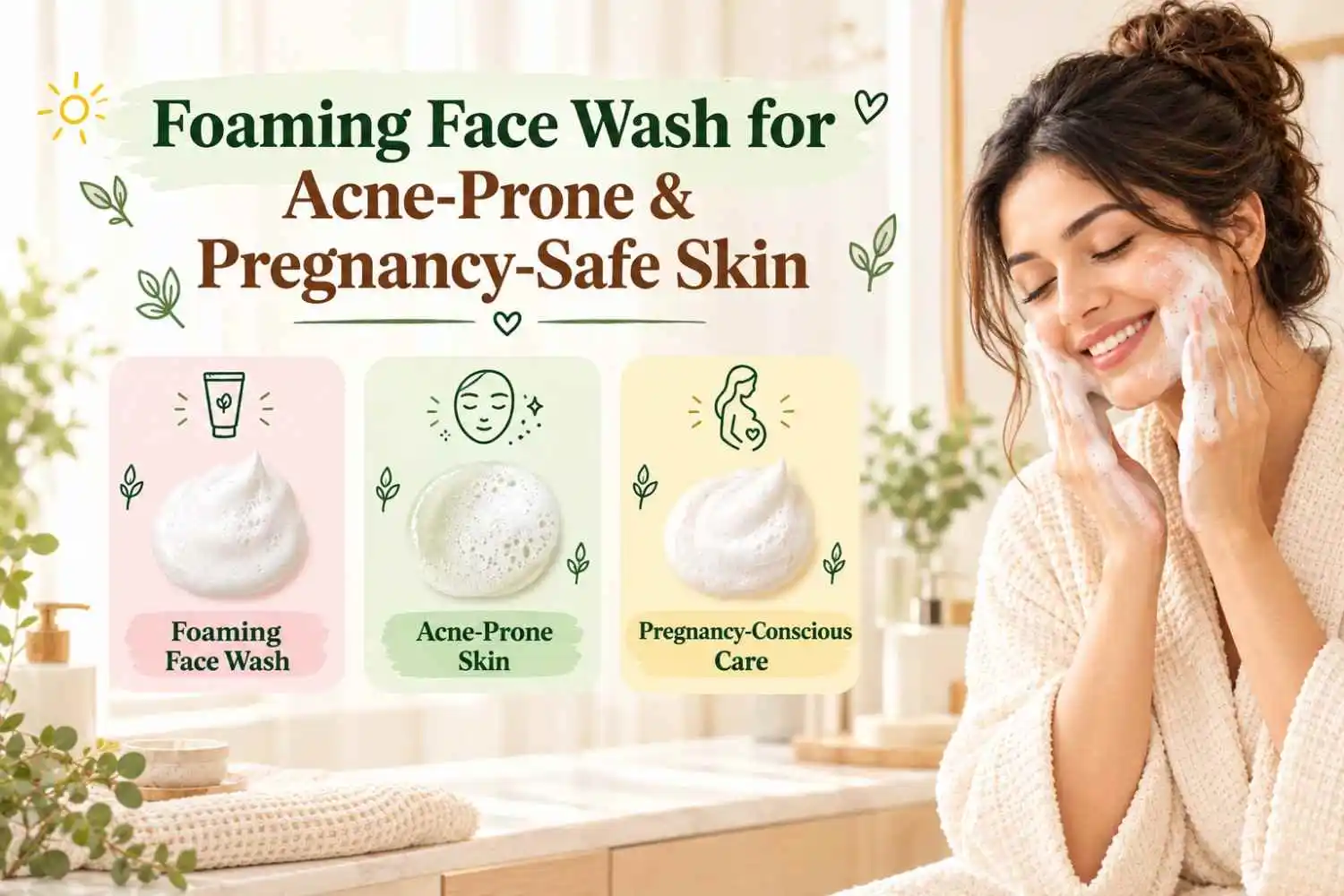 Foaming Face Wash for Acne-Prone & Pregnancy Skin: How It Works & Is It Safe?