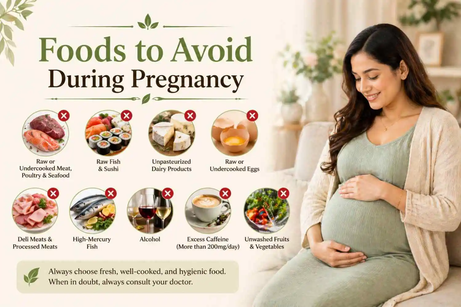 9 Foods to Avoid During Pregnancy