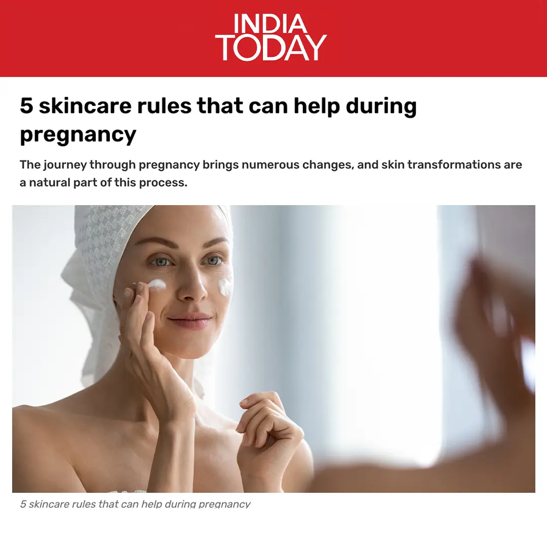 5 skincare rules that can help during pregnancy