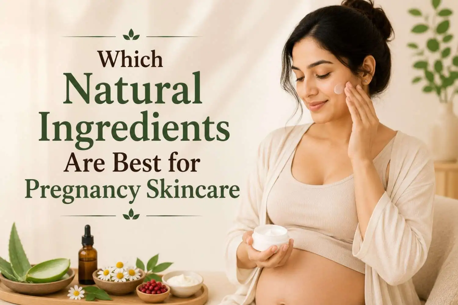 Which Natural Ingredients Are Best for Pregnancy Skincare?