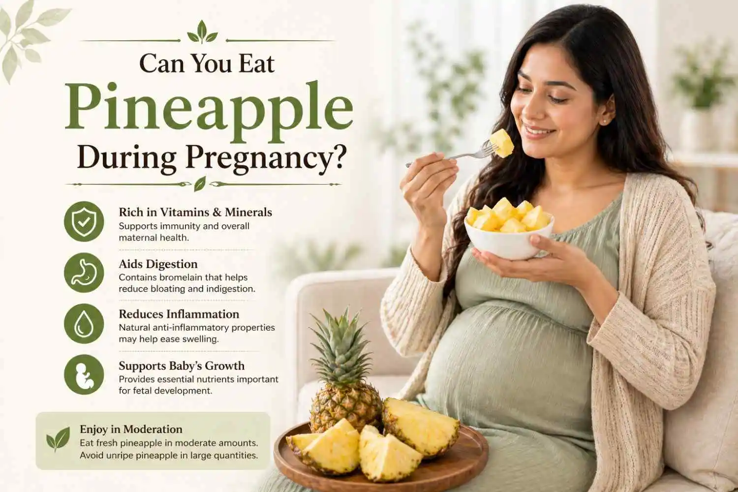 Can You Eat Pineapple During Pregnancy?