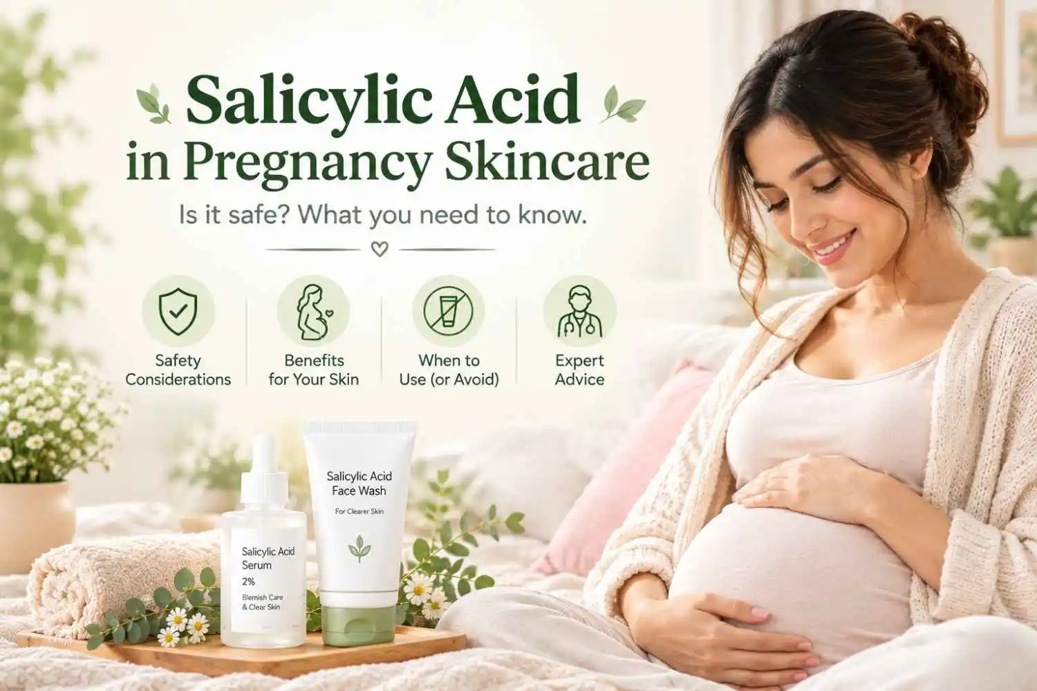 Salicylic Acid in Pregnancy Skincare: Is It Safe During Pregnancy & Breastfeeding?