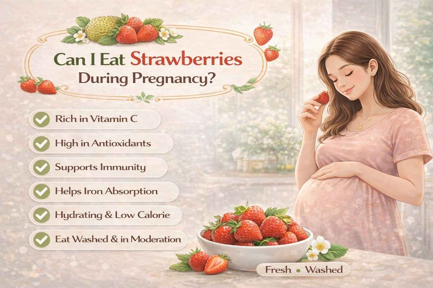 Can I Eat Strawberries During Pregnancy