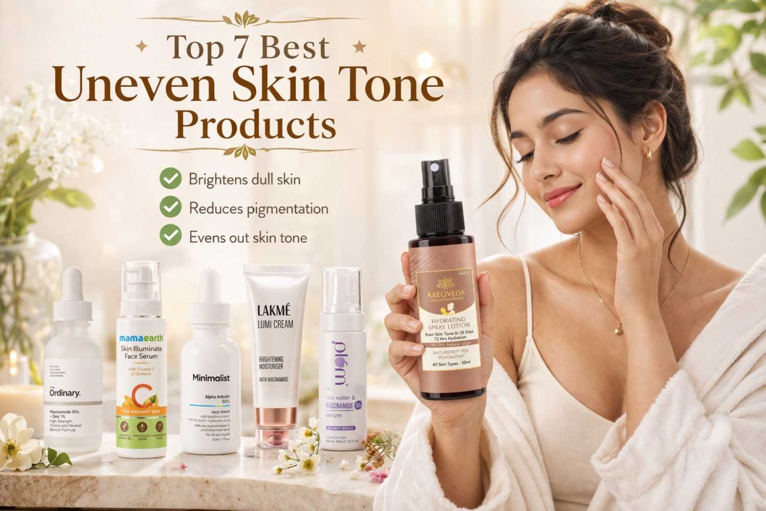 Top 6 Best Uneven Skin Tone Products