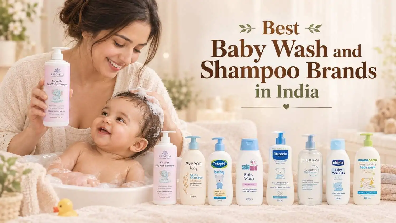 Best Baby Shampoo Brands in India