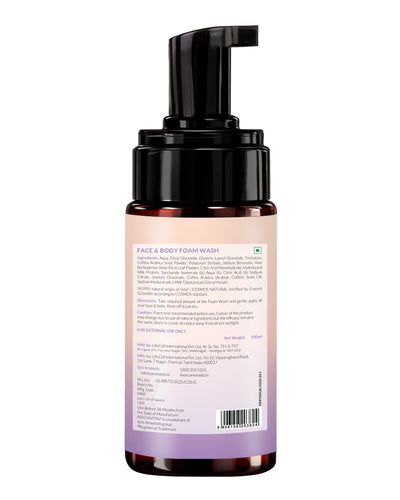 Face and Body Foam Wash