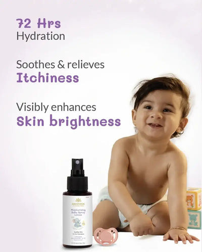 Baby spray Lotion Benefits