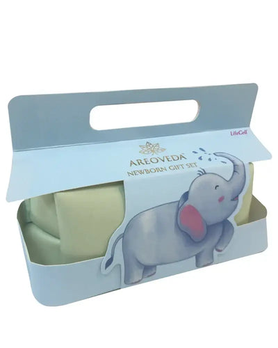 AreoVeda newborn gift set packaging
