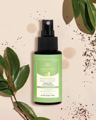 Moisturizing spray lotion bottle